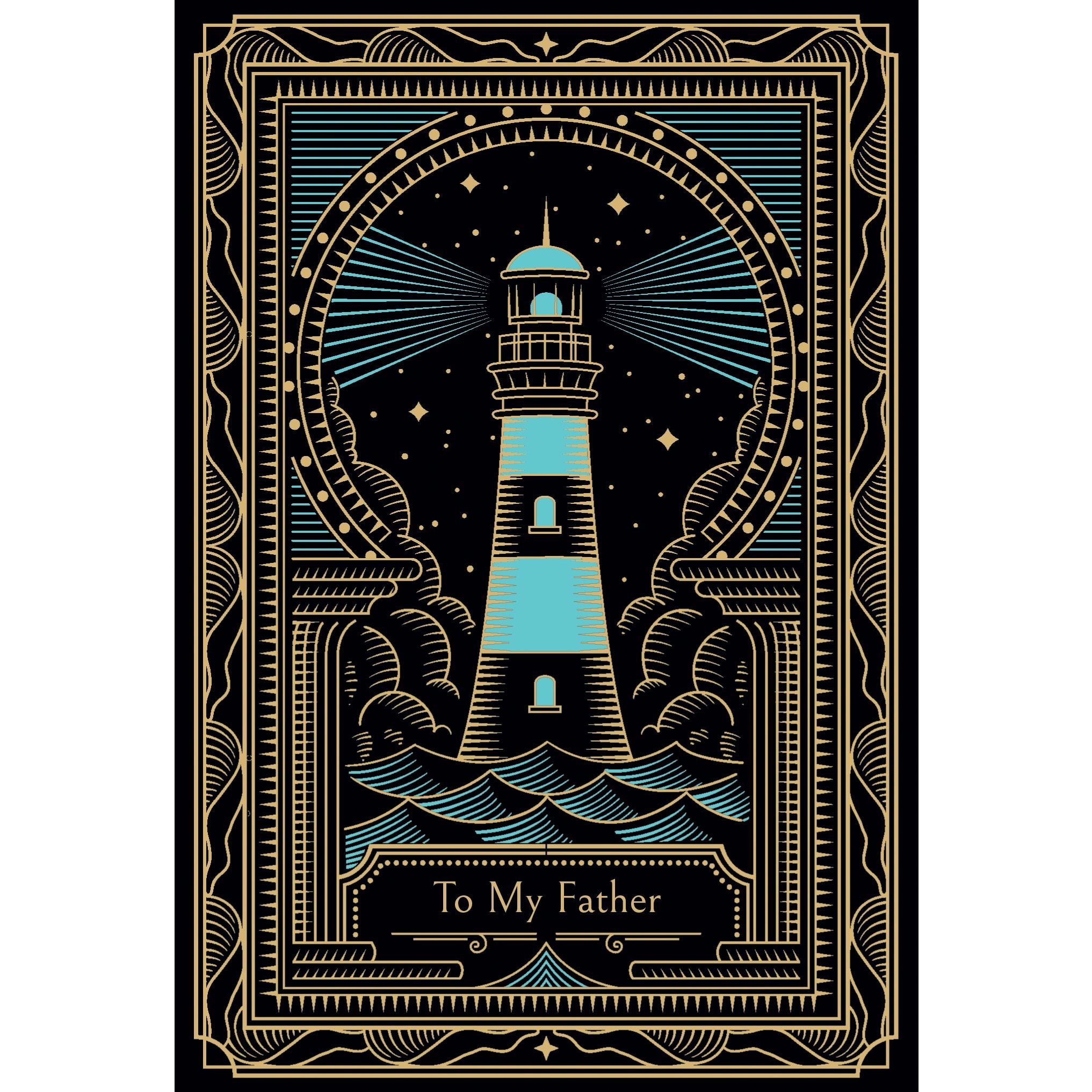 Lighthouse Birthday Card Father